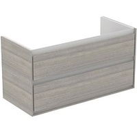 Ideal Standard Connect Air Waschtischunterschrank E0821PS, Eiche grau Dekor/weiss
