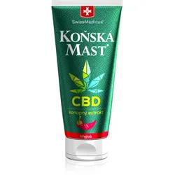 SwissMedicus Horse ointment with CBD warm Salbe mit wärmender Wirkung 200 ml