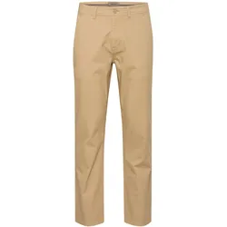 Chinohose BLEND "Chinohose BHMORGAN wovenpant", Herren, Gr. 33, Länge 33, braun (cornstalk), Obermaterial: 98% Baumwolle CO. 2% Elasthan EL., Hosen Chinohose