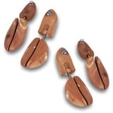 MTS care MAX No.2 Cedar 2 Paar Set Größe 46/48 - Zedernholz Schuhspanner für Herren - Schuhstrecker hält Schuhe in Form - für angenehme Frische - EU 46-48 / UK 11-12,5 / US 13,5-15