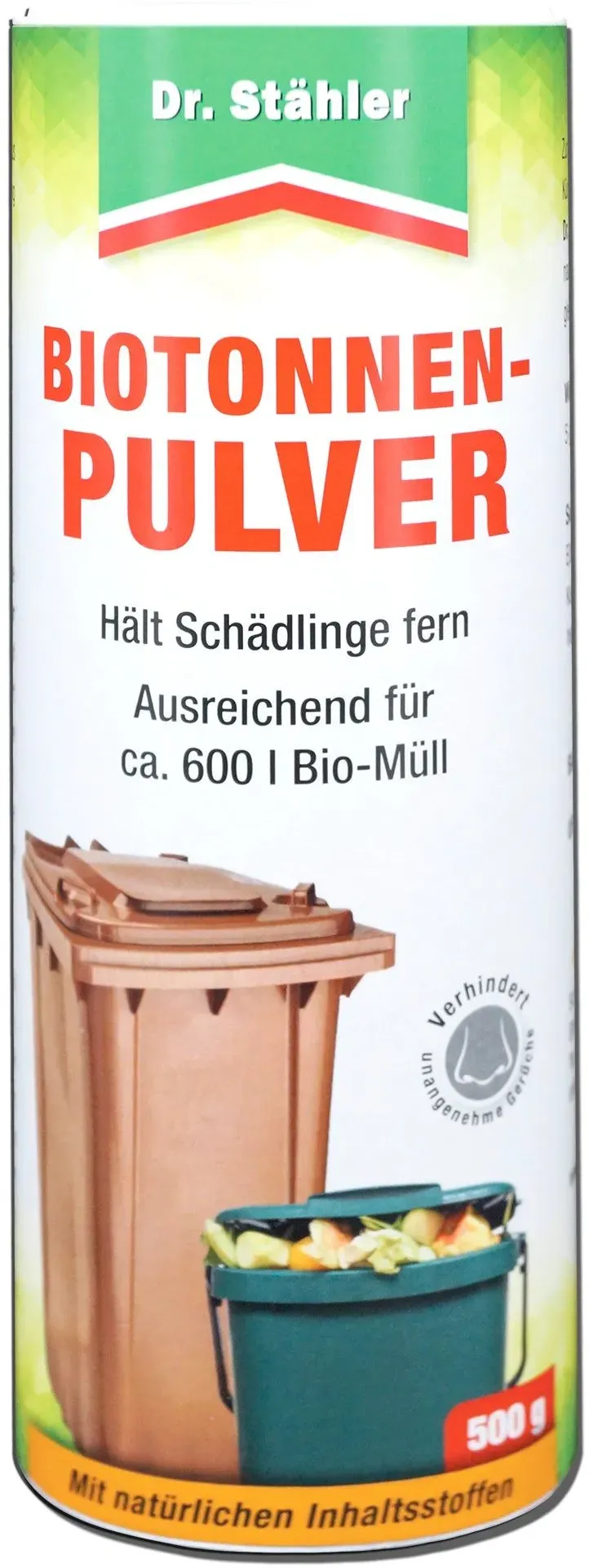 Silberkraft Bio-Tonnenpulver gegen unangenehme Gerüche und Schädlinge 500 g