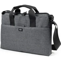 One Tasche für Laptop und Dokumente 14" grau doppelt