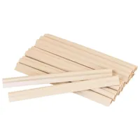 Jardinion Clips Klemmschienen für Sichtschutzstreifen 20x Beige