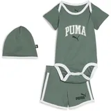 Puma Minicats Class Newborn Baby-Set mit Beanie 30 green moon 62