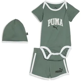 Puma Minicats Class Newborn Baby-Set mit Beanie 30 green moon 62