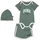 Puma Minicats Class Newborn Baby-Set mit Beanie 30 green moon 62
