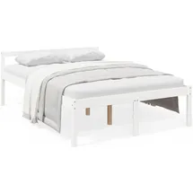 vidaXL Seniorenbett 120 x 190 cm Weiß