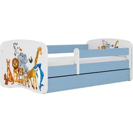 raumhirsch furniture Kinderbett Raumhirsch 80 x 180 cm Holzwerkstoff blau