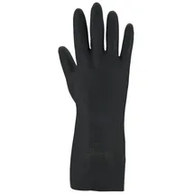 ASATEX Chemiehandschuh Gr.9 schwarz EN 388,EN 374 PSA III ASATEX