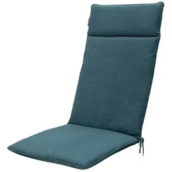 Madison Hochlehner-Auflage Canvas Eco+ 120 x 50 cm Mischgewebe Blau