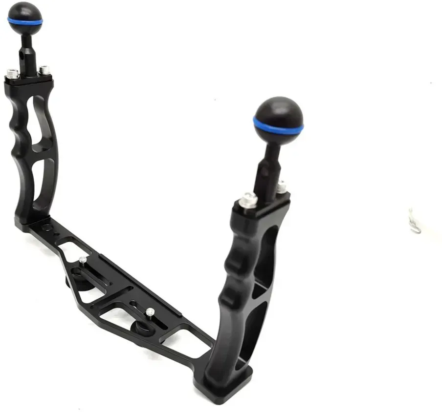 Leoben Compact Double Aluminum Base Griff - Black - One Size