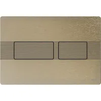 TECE TECEsolid WC-Betätigungsplatte Nickel gebüstet mit Linienstruktur