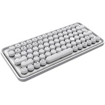 Rapoo Ralemo Pre 5 Tastatur USB + Bluetooth Deutsch weiß