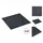 vidaXL PVC-Fliesen Selbstklebend 20 Stk. 1,86 m2 Schwarz Marmor-Optik