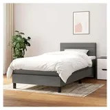 Lattenrost für Bett und Matratze, 90 x 190 cm, Dunkelgrau