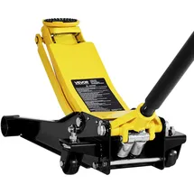 Vevor Rangierwagenheber Stahl 75-505 mm gelb/schwarz