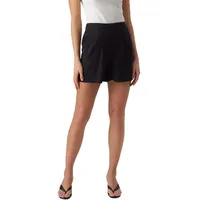 Vero Moda Shorts Jesmilo mit hoher Taille in Schwarz-L
