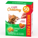 Catit Creamy Huhn und Lamm 50 x 10 g