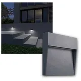 KANLUX Außenwandleuchte Aluminium 10,5 cm IP54 4W anthrazit
