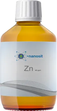 nanosit kolloidales Zink 40 ppm, 200 ml