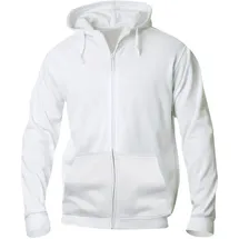 New Wave CLIQUE Basic Zip-Jacke - weiß L