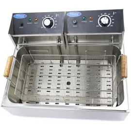 MAXIMA Gastro Fritteuse - 15 l - 1 Korb - Bis zu 3 kg Pommes