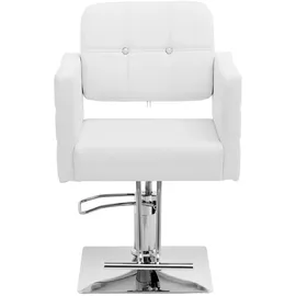 Physa Friseurstuhl Cottam mit Fußstütze - Sitzhöhe 45 - 55 cm - 150 kg - Weiß PHYSA COTTAM WHITE