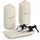 Zeller Seifenspender Zeller Present 3-tlg. Beige