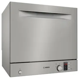 Bosch Serie 2 SKS2ITI00E Tischgeschirrspüler (freistehend, 550 mm breit, Edelstahl)
