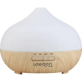 ideoon home Stilvoller Aroma Diffusor Luftbefeuchter 0,3 l Beige/Braun