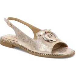 Rosa Sandalen S.Barski Flache Schuhe, 36