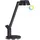 Beliani LED Schreibtischlampe CHAMAELEON mit USB-Anschluss Metall Messing