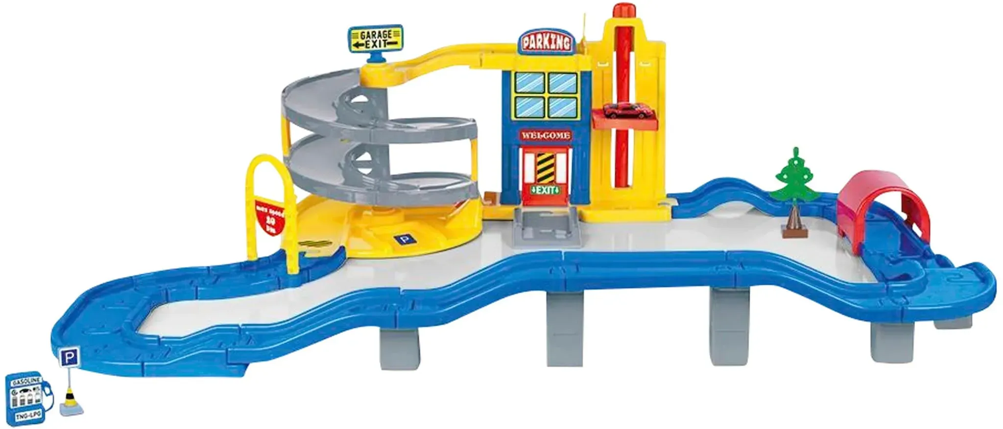 Dolu Parkgarage Big, mehrfarbig
