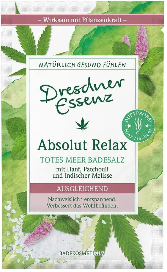 Dresdener Essenz Totes Meer Badesalz Absolut Relax