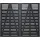 Plus Doppeltor Silence 200 x 170 cm Schwarz