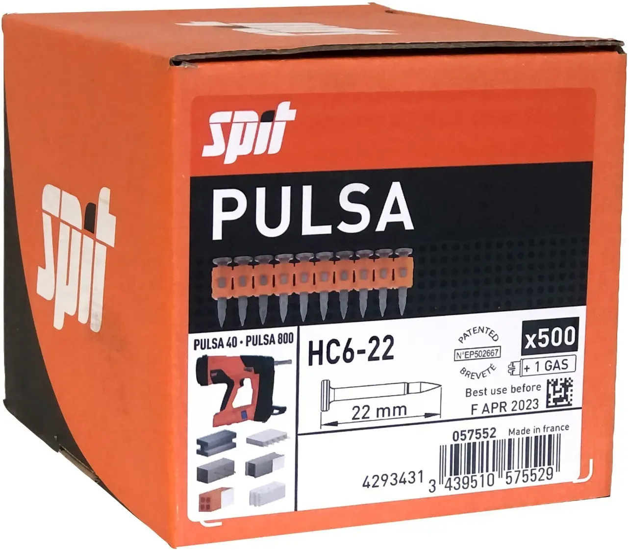 SPIT Pulsa Nagel HC 6-22 (500)