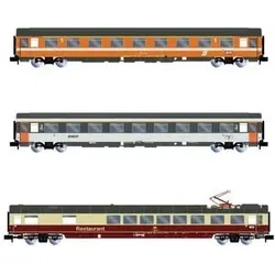 ARNOLD HN4390 N 3-tlg. Set Reisezugwagen EuroCity „Mozart