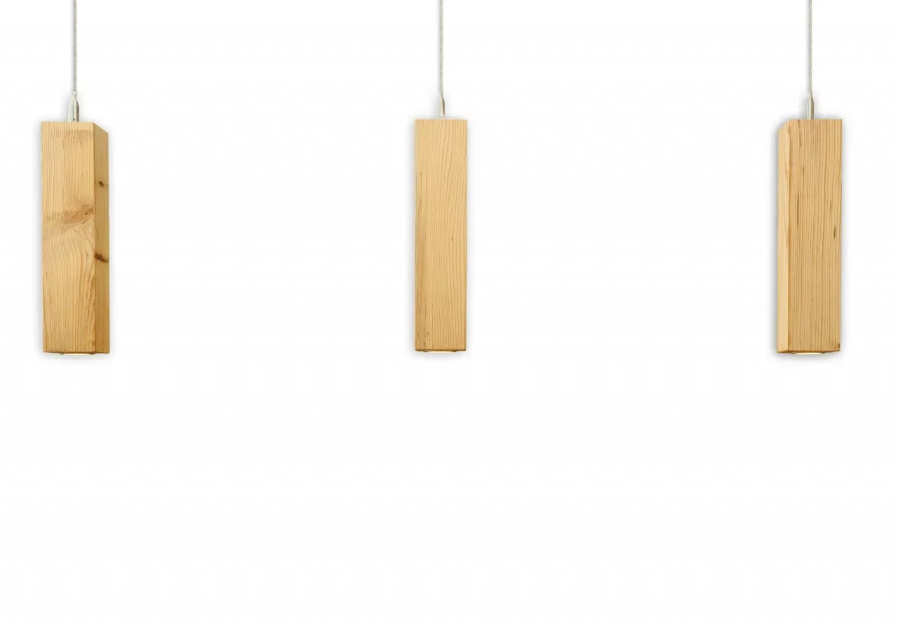 Pendellampe Rocket Altholz Fichte/Tanne 3er-Set