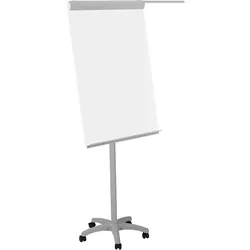 rocada 616K Mobiles Flipchart magnet- isch 2 Arme Sternfuß, weiß