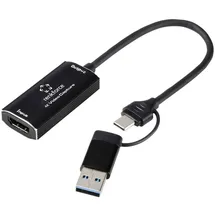 Renkforce RF-4KVC-100 Video Capture System Schwarz PC / Mac