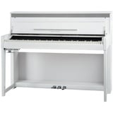 Classic Cantabile UP-1 WH Upright E-Piano weiß hochglanz