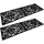 Buri 76,3 x 25,5 cm Schwarz