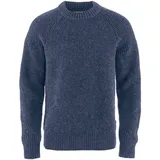 Fjällräven Herren Övik Waffle Knit Pullover (Größe XL, blau)
