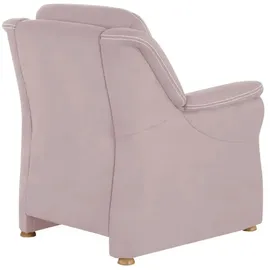meinSofa Sessel Wilma Mikrofaser 90 x 100 x 97 cm Rosa/Pink