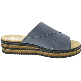 Rieker Pantolette blau