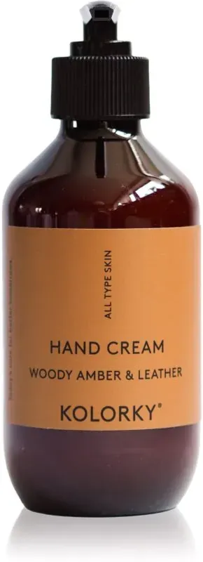 Kolorky Hand Cream Handcreme Woody Amber & Leather 270 ml
