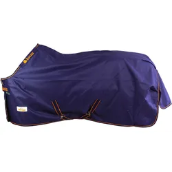 Weidedecke Stay-Dry 1200D IRISH TURNOUT blau/orange 145 CM