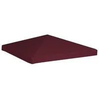 VidaXL Pavillondach 310 g / m2 3x3 m Weinrot