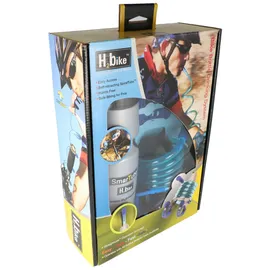 AccuCell BlueDesert das H2bike Trinksystem für Radfahrer, es ermöglicht das freihändige Trinken während der Fahrt