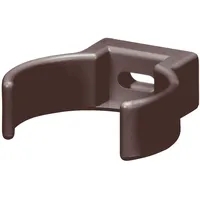 Inefa Rohrschelle Clip DN 75 PVC Dunkelbraun 25 Stück